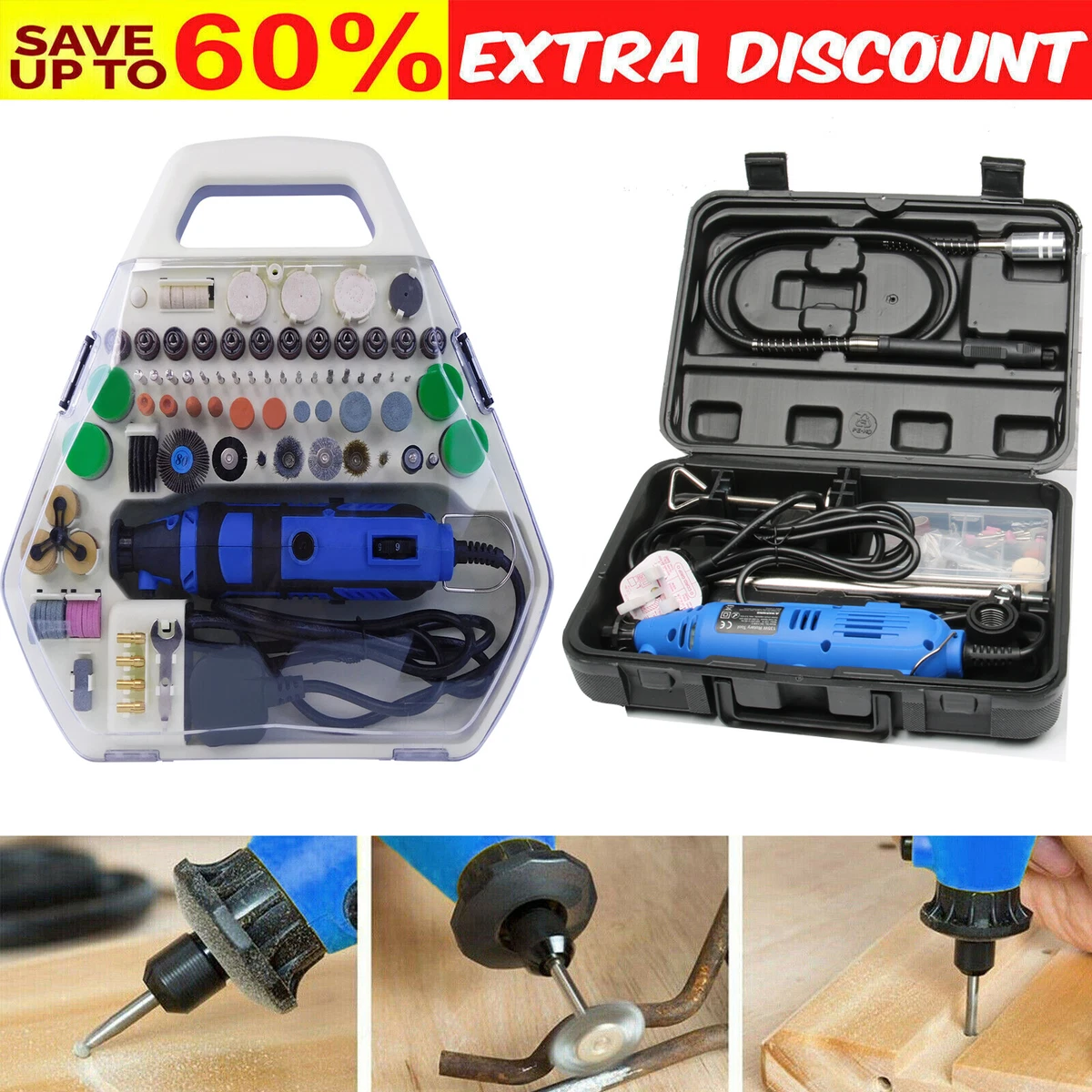 Rotary tool set deals