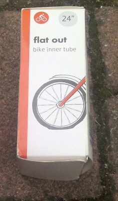 24 Zoll Flat Out Fahrradschlauch - geeignet für alle Fahrräder Pannenreparatur Mountain