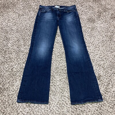 Lucky Brand Womens Jeans 10 30 Blue Denim Stark Sweet N Low Gene Montesano Boot
