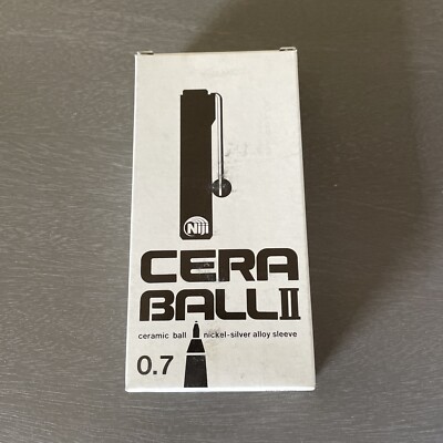 Niji Cera Ball II Yasutomo & Co. Pens 0.7 Pink Ink Box of 12 New