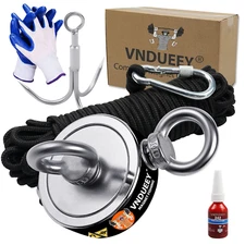 Super Strong Magnet Fishing Kit Magnets 760 LBS Pulling-Includes Grappling Hook