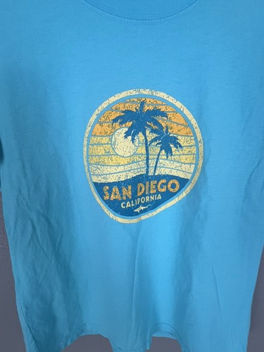 COMFORT WASH ( HANES ) Kids T Shirt Size Youth Medium ( San Diego California ) - Picture 2 of 7