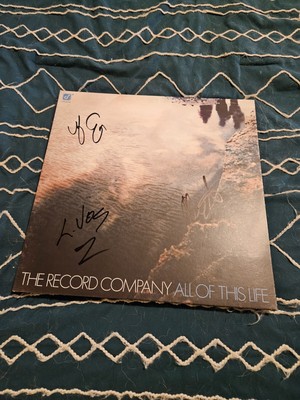 Record Company All Of This Life LP SIGNED BY FULL BAND