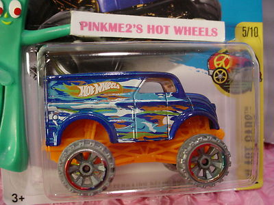 2017 Hot Wheels MONSTER DAIRY DELIVERY #161✰Blue/Orange/Green; C