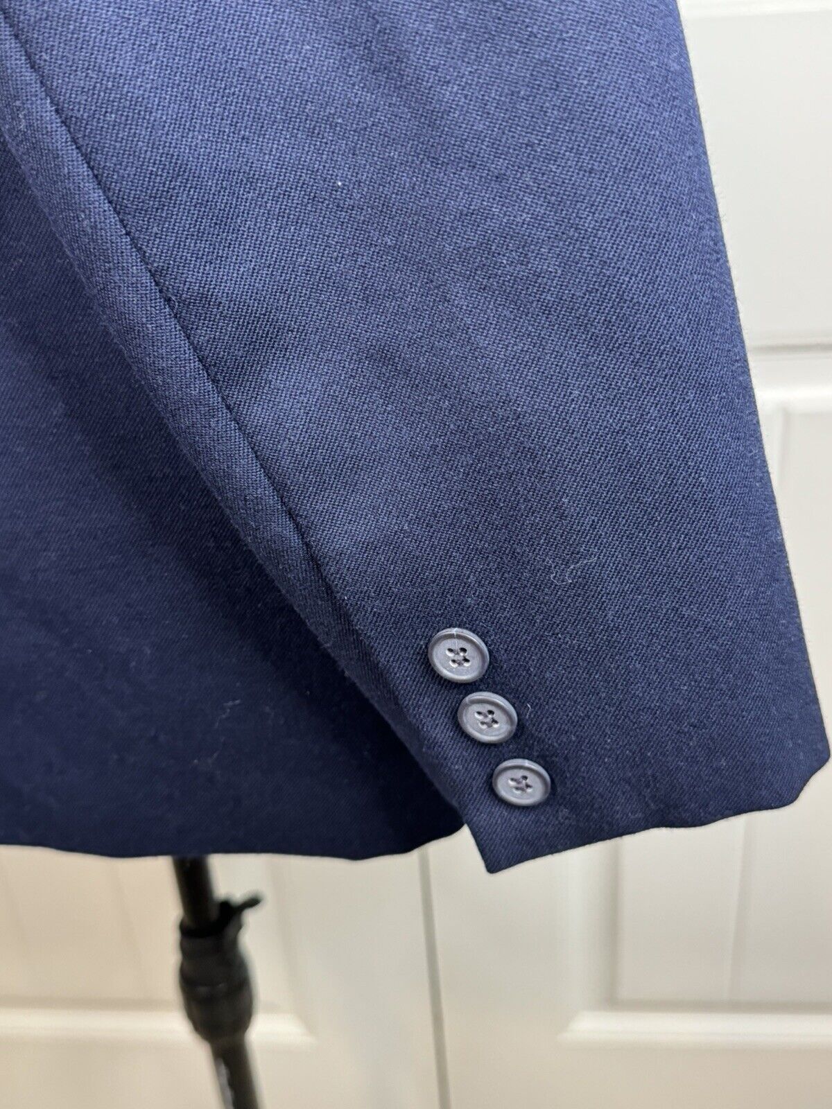 Vintage Pendleton Navy Blue Wool Blazer- Size 14 - image 6