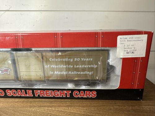 Atlas 1022 HO Scale 50th Anniversary ACF 60’ Auto Parts Car - Picture 5 of 9