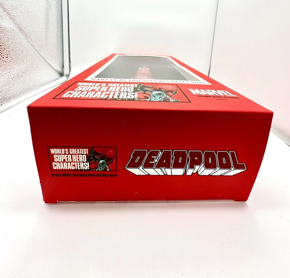 MEDICOM TOY - Vinilo retro Sofubi Collection DEADPOOL 10” Marvel Comics *sin usar, en caja* Foto 4 de 4