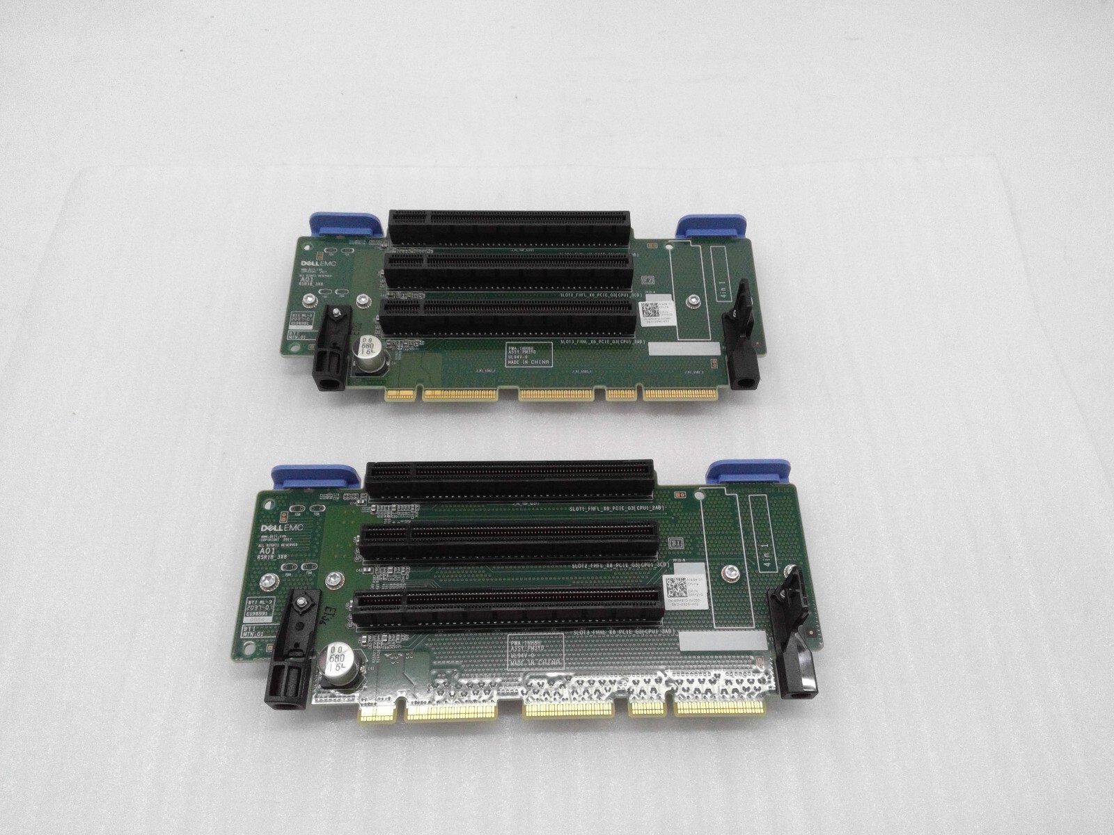 Dell R740 Riser1 Lot of 2 DELL EMC POWEREDGE SERVER R740 R740XD CHASSIS RISER 1B 3X8 PCI ...