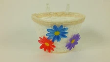 Vintage Floral Kid's Bicycle Basket Adjustable