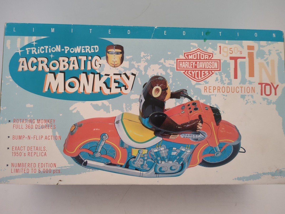 希少 ハーレーダビッドソン アクロバティックモンキー ブリキ HARLEY-DAVIDSON ACROBATIC MONKEY ハーレーダビッドソン