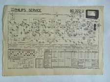 Philips Service: Schaltbild: BD 322 U "Sirius 53"
