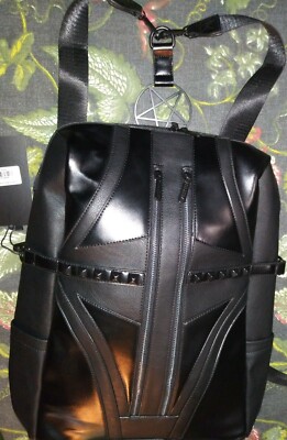 Killstar Goetia Black Vegan Leather Backpack. Brand new  display picture 3