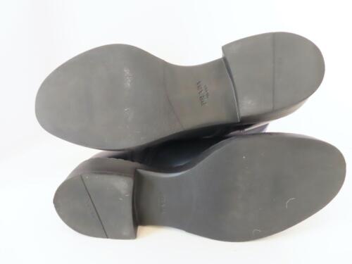 Botas de Combate PRADA Azul Marino Re-Nailon/Cuero Logo Triángulo EUR 38 $1,360 - Imagen 9 de 11