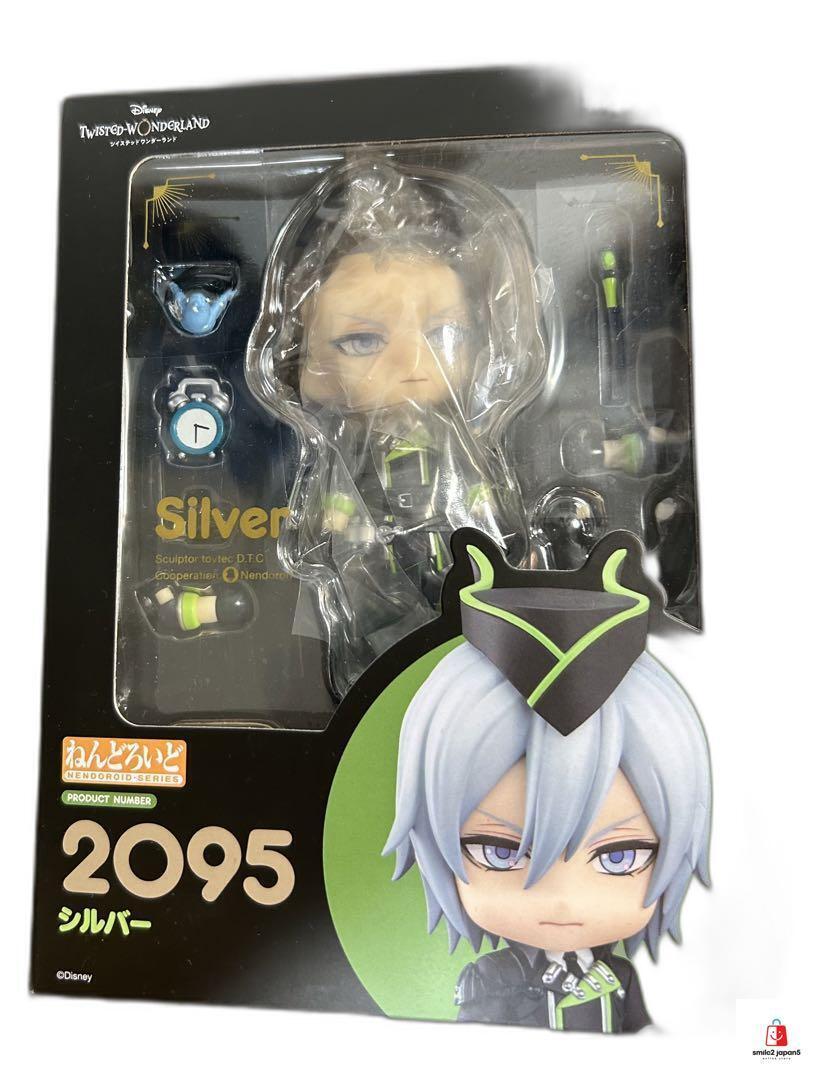 Nendoroid Disney Twisted Wonderland Silver 2095 good Japan Nendoroid Disney Twisted Wonderland Silver 2095 good Japan