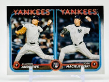 2024 Topps Update Series #US163 Rookie Combo Clayton Andrews/Josh Maciejewski RC