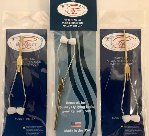 RENZETTI FLY TYING BOBBINS. RUBY TIP. YOU PICK - Midge, Standard, Saltwater. USA