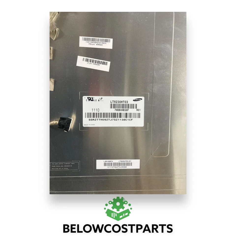 Samsung LTM230HT03 23"" Pantalla LCD Repuesto para Lenovo FRU 45K6442 45K6443 Foto 2 de 3