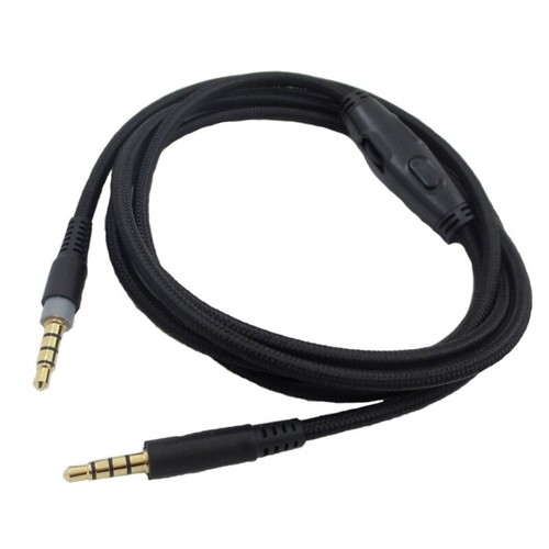 Cable Cord Gaming Headphones Replacement 60 inches for Cloud/Cloud - Zdjęcie 2 z 8