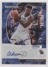 2020-21 Panini Prizm Draft Picks Prospect Blue Ice 37/75 Udoka Azubuike Auto qy0