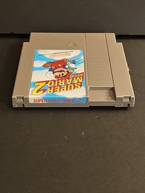 Super Mario Bros 2 Nintendo NES Cartridge with Manual 