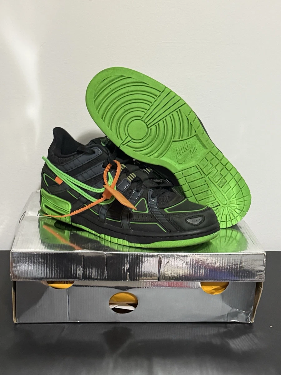 Nike Air Rubber Dunk x Off-White Low Green Strike for Sale