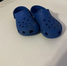 Crocs Classic Clog Navy Blue Children's Kids Girls/Boys 13 Slip On