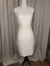 Tahari Angel Cream Lace Sheath Dress – US 2 – New with Tags