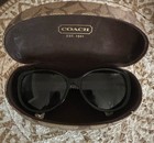 Coach Keri  5083 / 11 Black  58 15 135 Sunglasses  + Case — photo 3