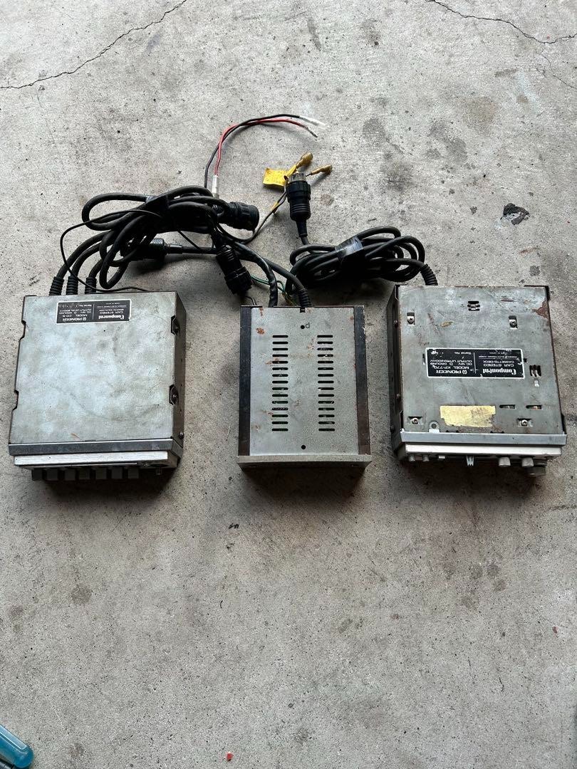 Pioneer CD-5 Lonesome Carboy KP-77G Cassette Deck GM-40 Amp EQ Car