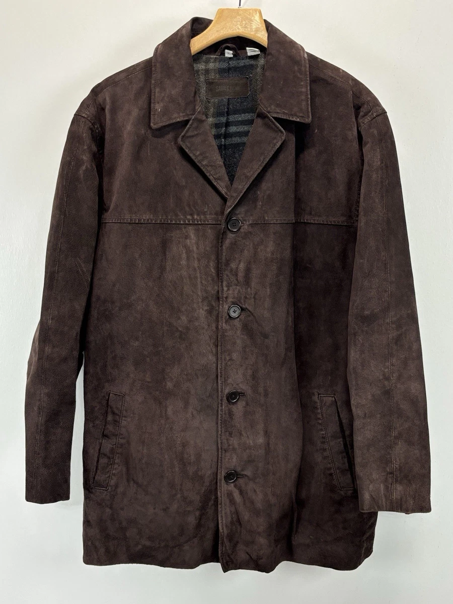 Savile Row Coats, Jackets & Vests for Suede Outer Shell Men for
