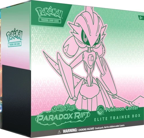 Pokemon Paradox Rift Elite Trainer Box Pokemon Center Iron Valiant NEW SEALED