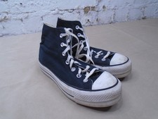 Converse Chuck Taylor All Star Lift Platform Sneakers Black Women's Size 8