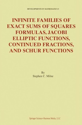 Stephen C. Milne | Infinite Families of Exact Sums of Squares Formulas,...