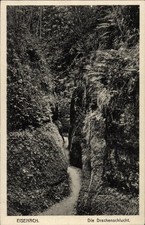 Ak Lutherstadt Eisenach in Thüringen,  Drachenschlucht, enge... - 4869265