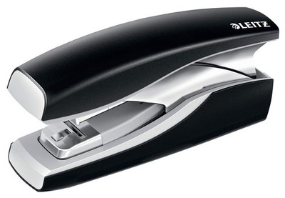 Leitz Softpress NeXXt Series 56030095 Flat Metal Stapler for 30 Sheets Ergonomic
