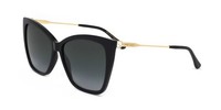 Jimmy Choo Seba/S Black 58/15/145 Damen Sonnenbrillen