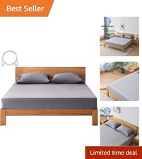 Grounding Sheets King Size - 12 Silver Fiber 88 Organic Cotton for Health
