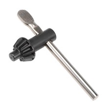 Chuck Key 8mm 11 Teeth for 3-16mm Drill Chuck Silver