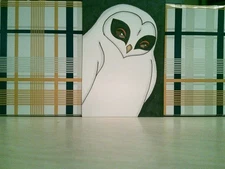 ACEO Original Mixed Media Painting Art Card ATC Portrait 80's Rock Band #111