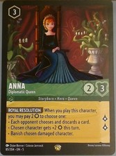 Disney Lorcana Shimmering Skies EN-5 Anna 85/204 Regular