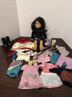 American Girl Doll With Accessories Lot