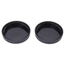 2PCS Lens Rear Caps ABS Plastic Snap On Lens Back Cover Replacement For GFX