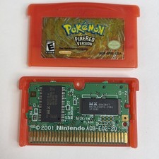 Pokemon FireRed Game Boy Advance Authentic & Tested Saves