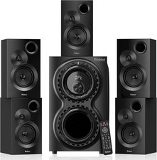 Bobtot 5.1 Surround Sound Speakers for TV HDMI ARC Optical BT 12
