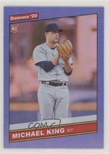 2020 Panini Donruss Retro 1986 Mike King Michael King #256 8em