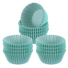 300 Count Cupcake Liners Light Blue Cupcake Muffins Liners Paper Baking Cups