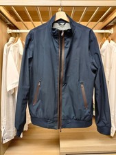 HARMONT & BLAINE COAT JACKET LARGE NAVY CAPOSPALLA ABRIGO SOFTSHELL BOMBER MENS