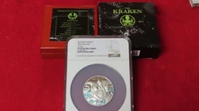 2023 Niue $5 Mythical Creatures Kraken NGC PF 69  Silver Coin 2 oz .9999