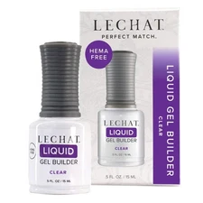 LeChat Perfect Match Liquid Gel Builder Clear 0.5oz LGB01