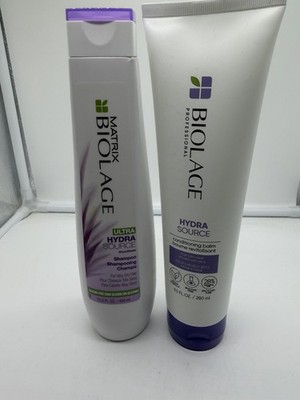 *Matrix BIOLAGE Ultra Hydra Source & Shampoo & Conditioner  Color Treated Hair